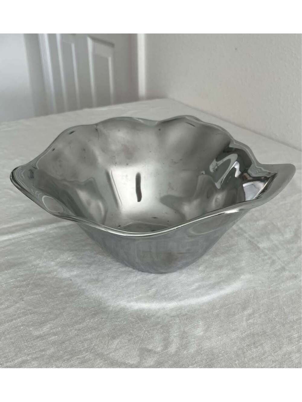 Metal bowl